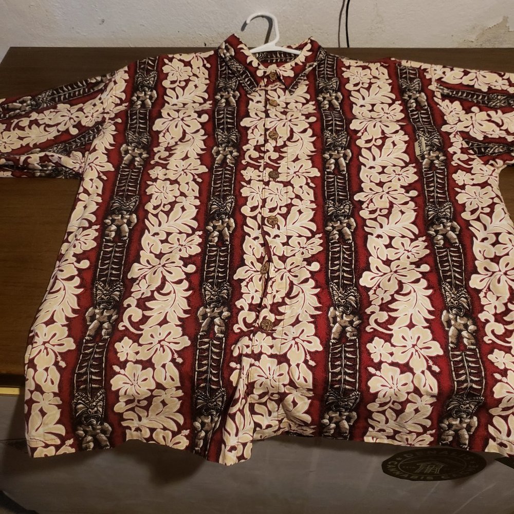 RADICAL O'NEILL HAWAIIAN TIKI LARGE SHIRT